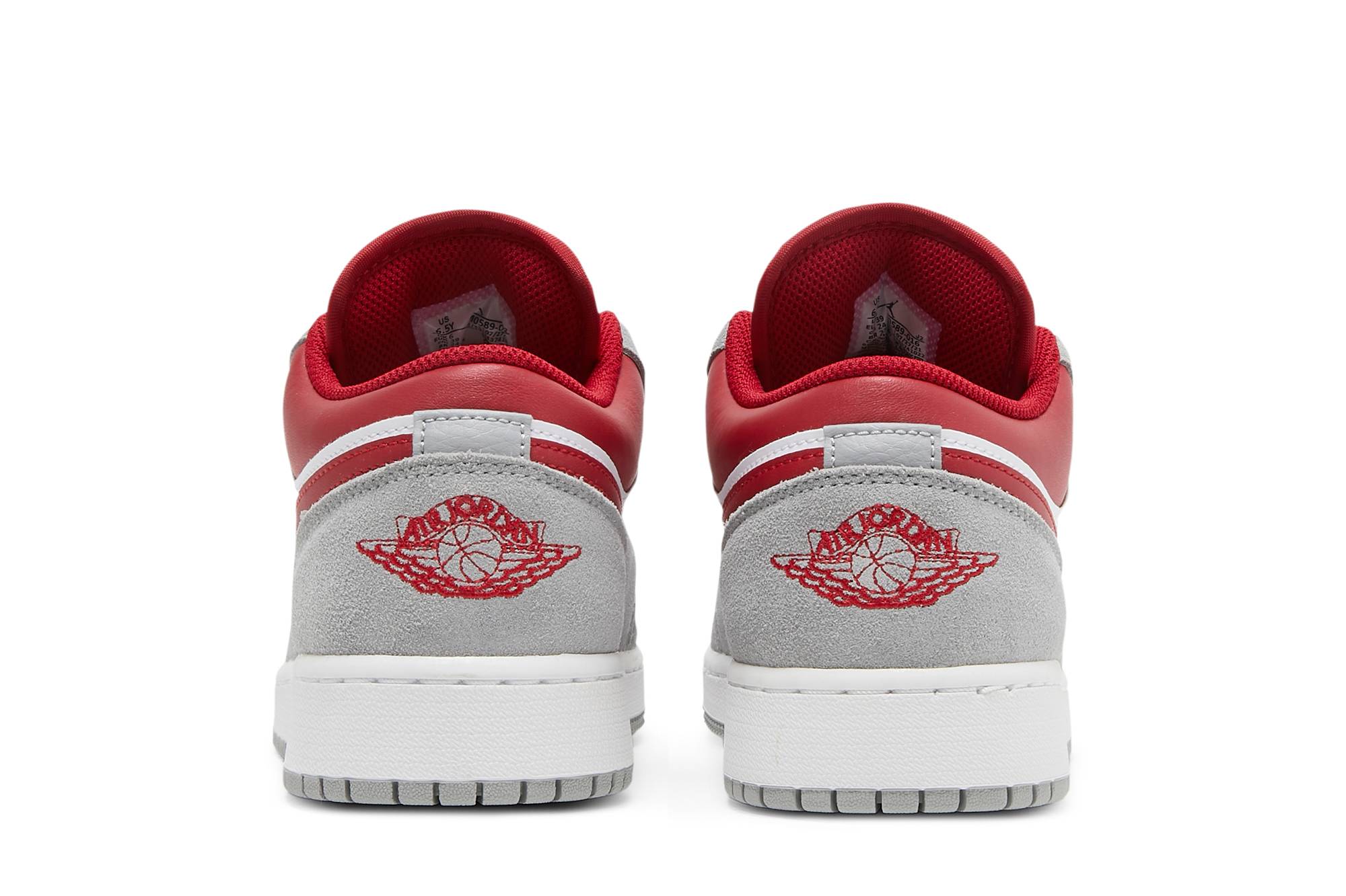 (Grade School) Air Jordan 1 Low SE ‘Light Smoke Grey Gym Red’ DM0589-016
