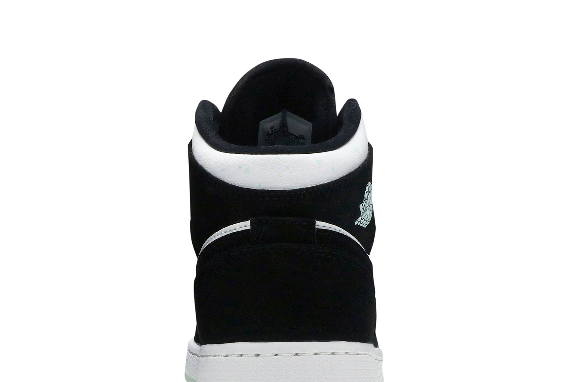 (Grade School) Air Jordan 1 Mid SE Glow in the Dark Panda BQ6931-103 Nicesnk
