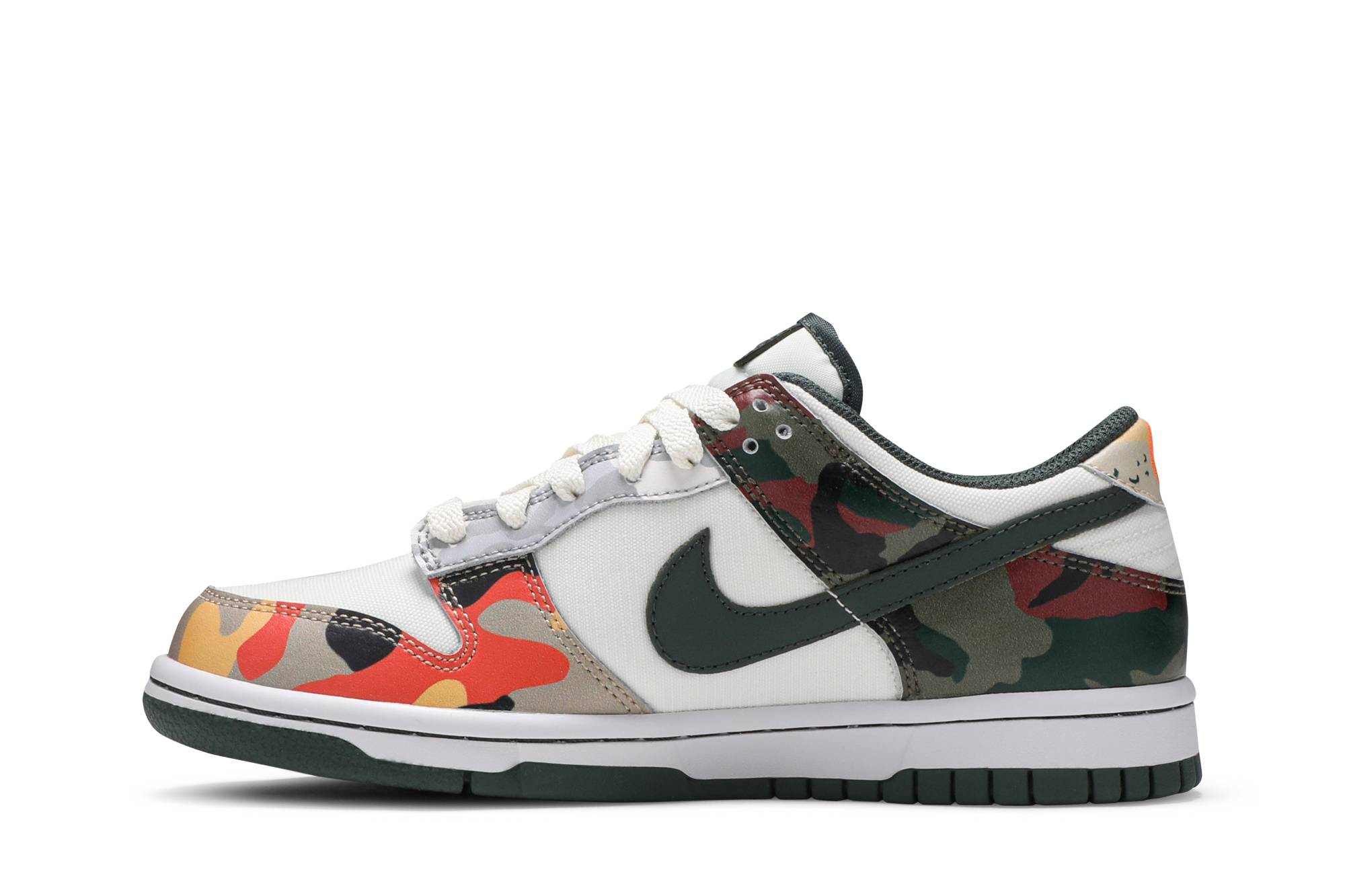 (Grade School) Nike Dunk Low SE Multi-Camo DB1909-100 Nicesnk