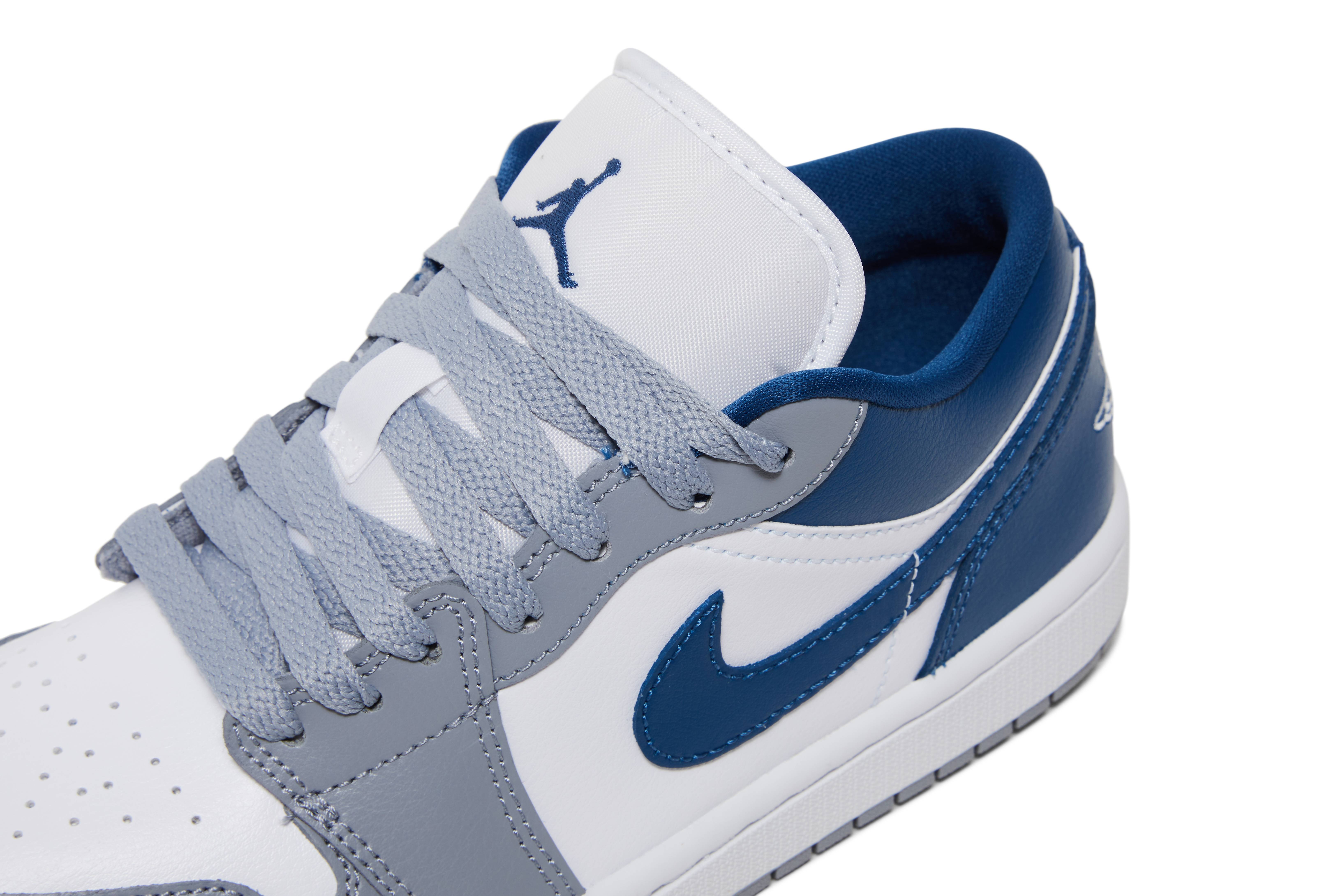 (Women) Air Jordan 1 Low ‘Stealth French Blue’ DC0774-042