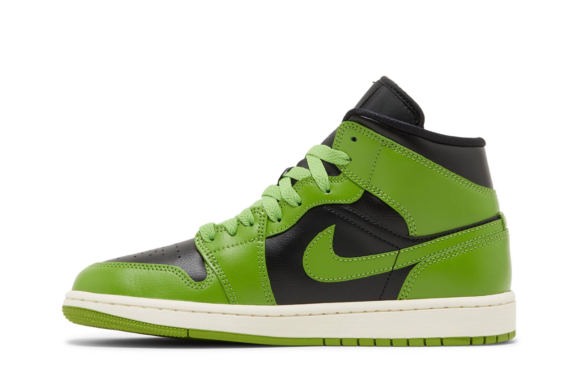 (Women) Air Jordan 1 Mid Altitude Green BQ6472-031 Nicesnk