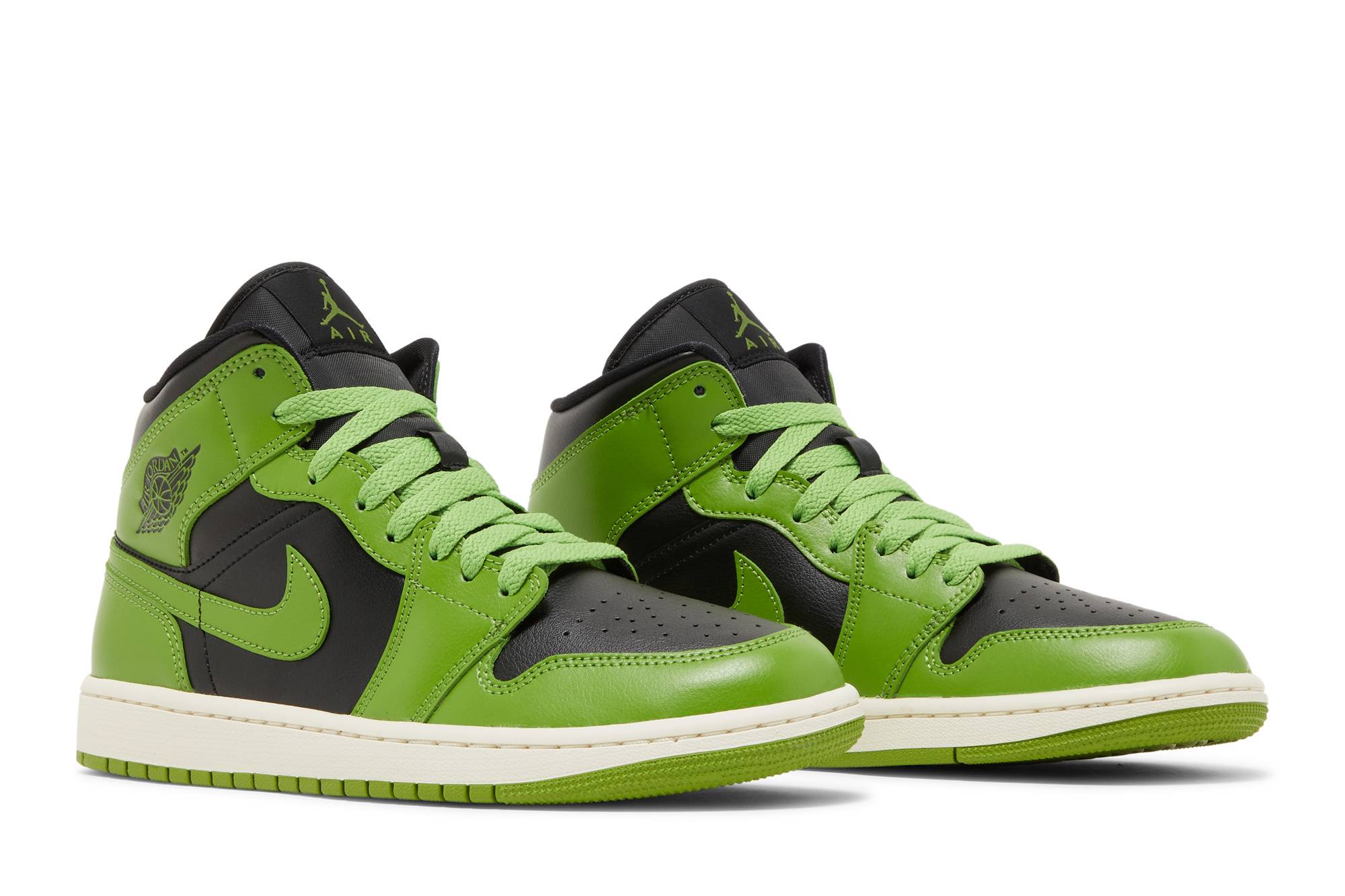 (Women) Air Jordan 1 Mid Altitude Green BQ6472-031 Nicesnk