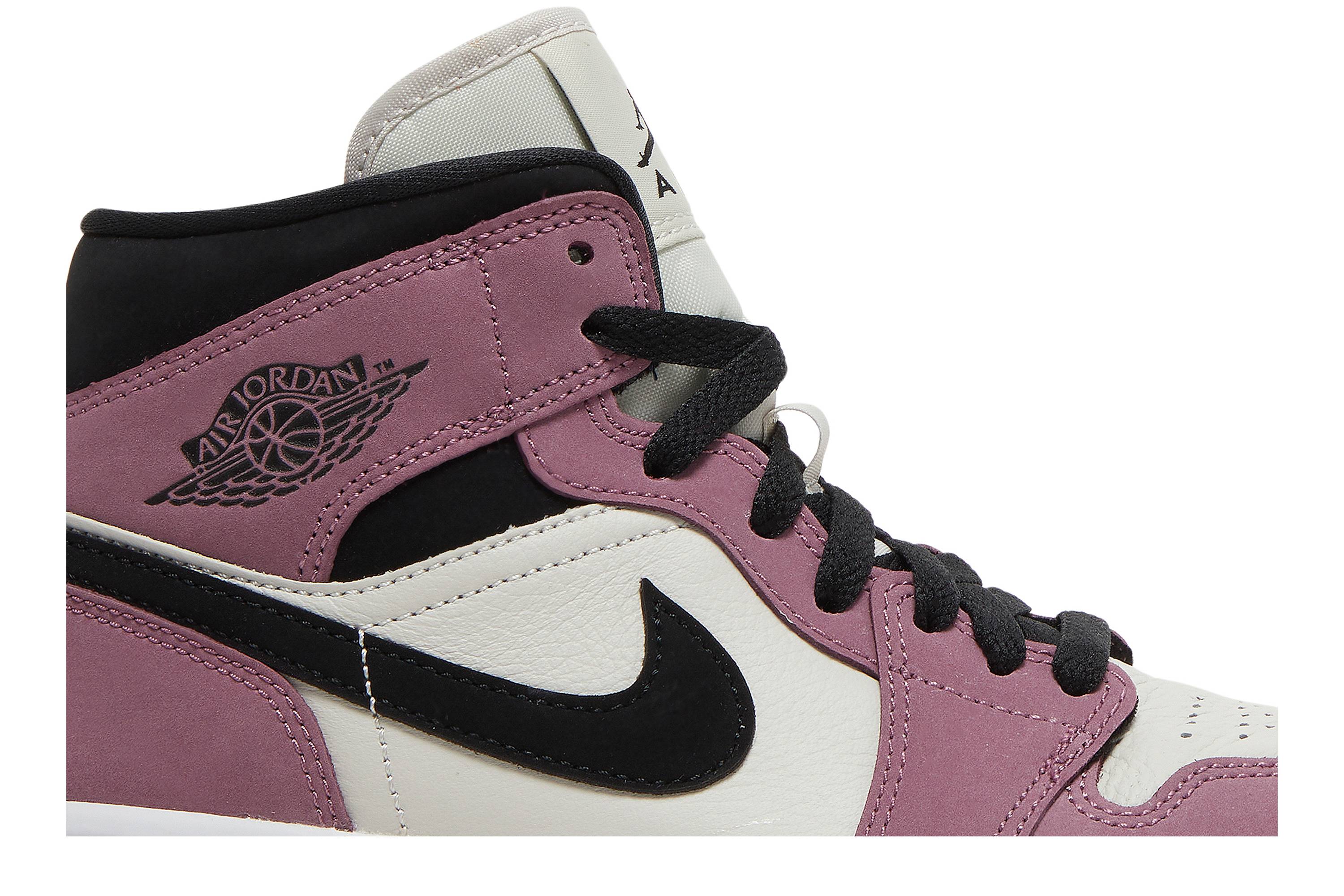 (Women) Air Jordan 1 Mid ‘Berry Pink’ DC7267-500