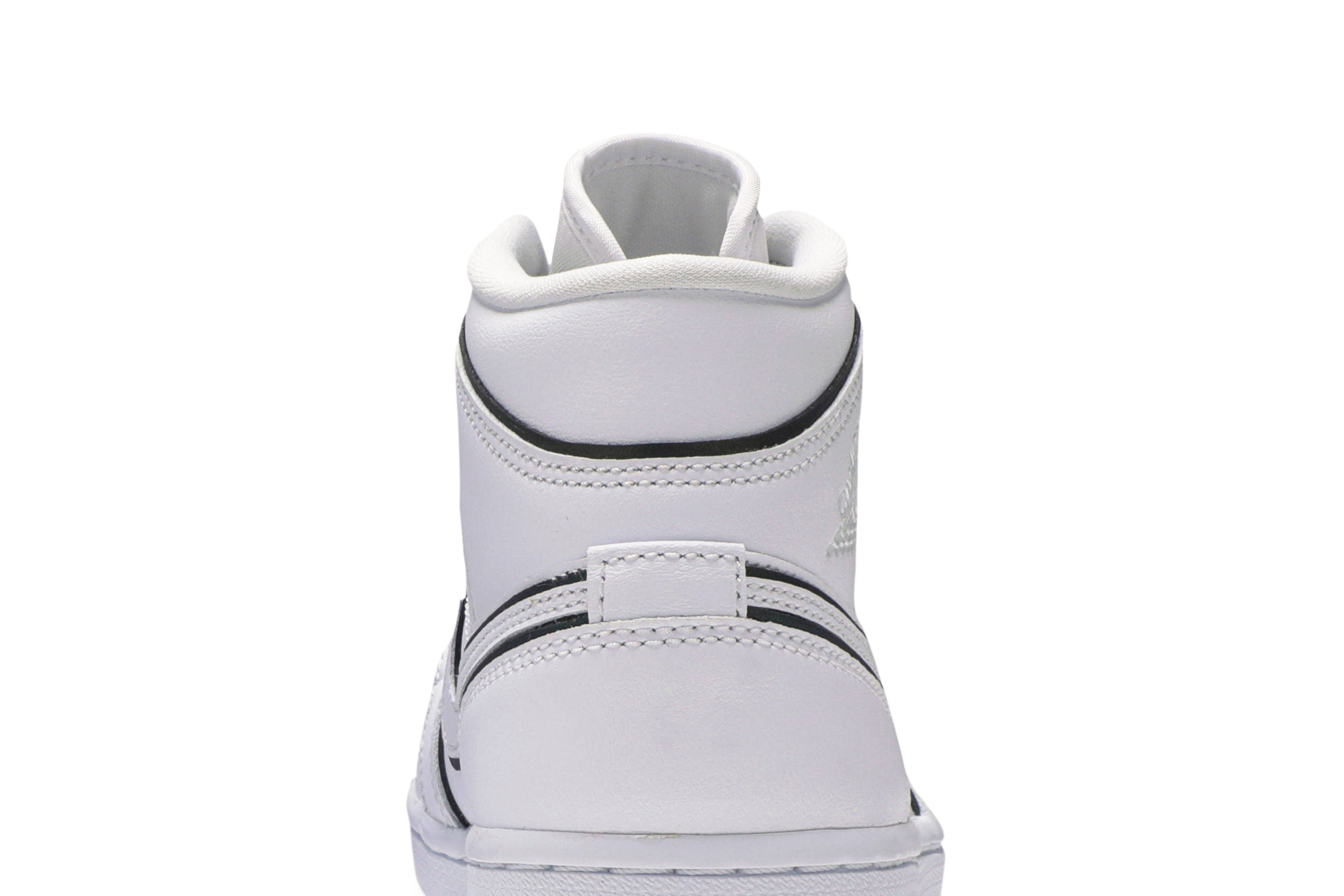 (Women) Air Jordan 1 Mid SE Iridescent Trim CK6587-100 Nicesnk