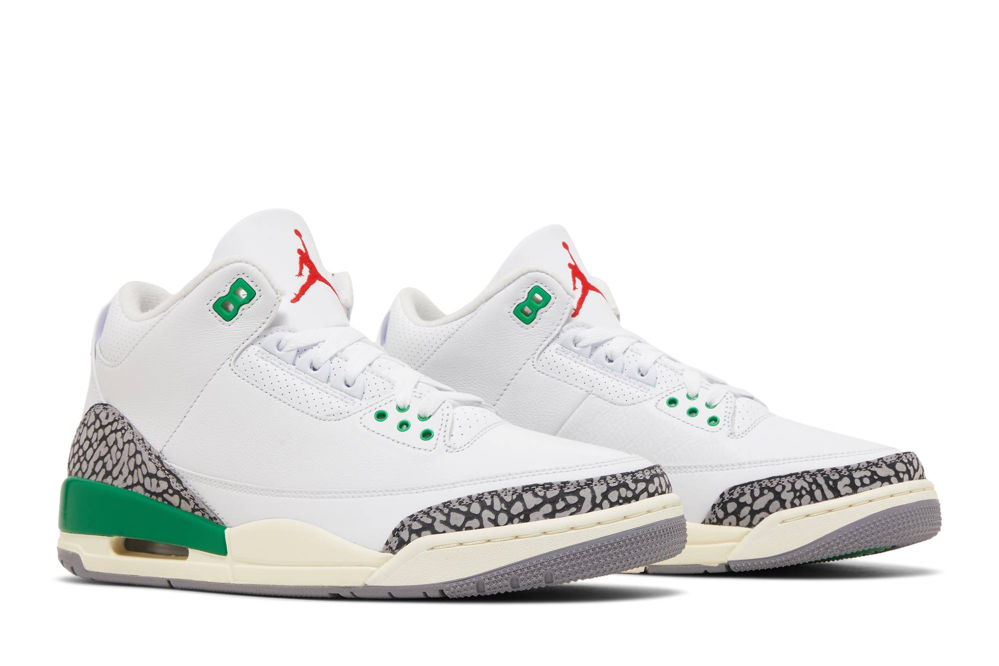 (Women) Air Jordan 3 Retro ‘Lucky Green’ CK9246-136