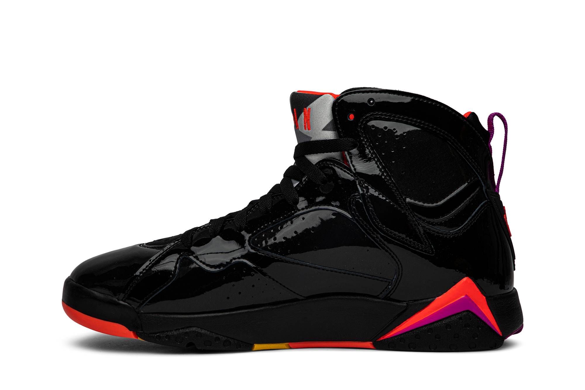 (Women) Air Jordan 7 Retro ‘Black Gloss’ 313358-006