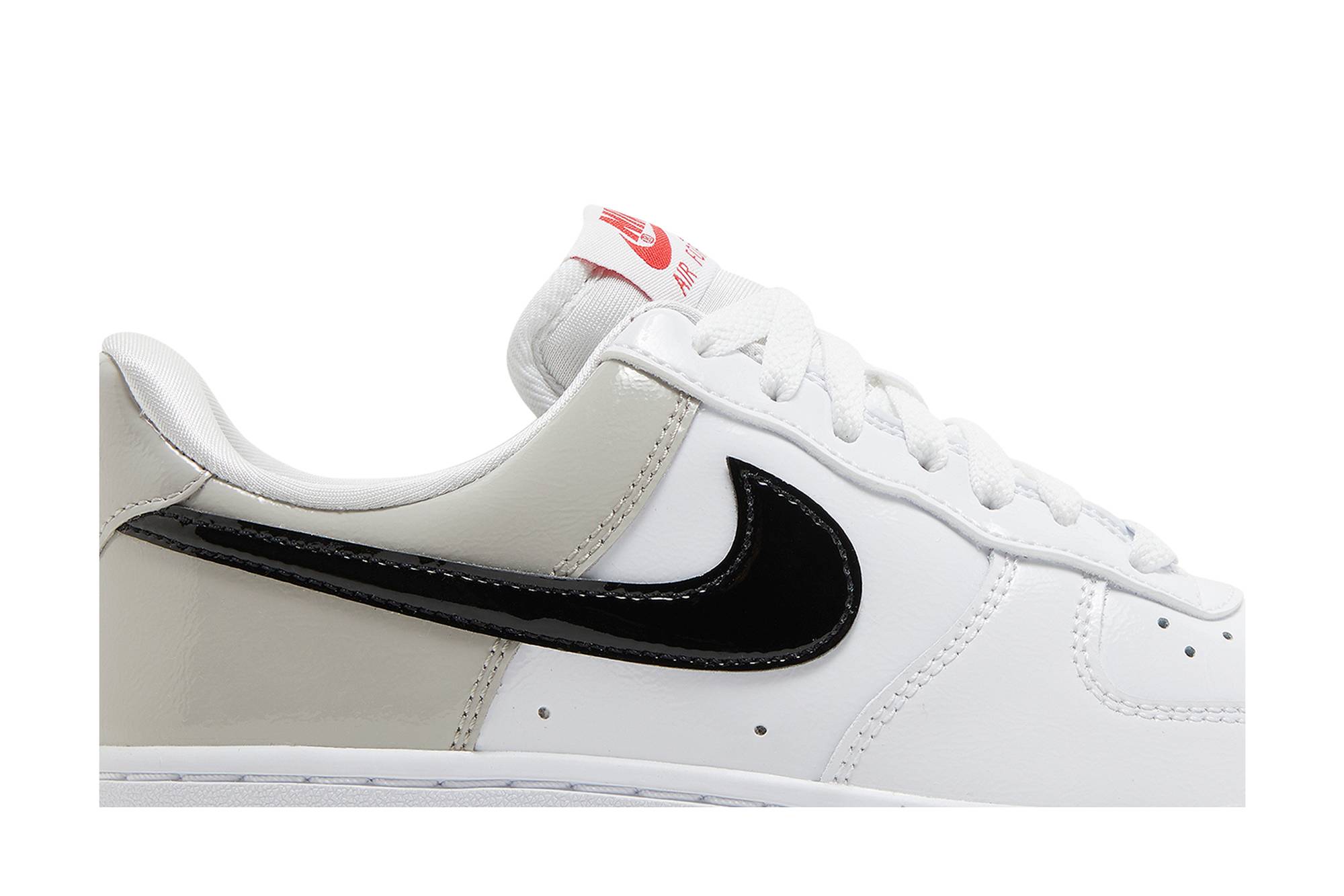 (Women) Nike Air Force 1 ’07 Essential ‘White Iron Ore Patent’ DQ7570-001