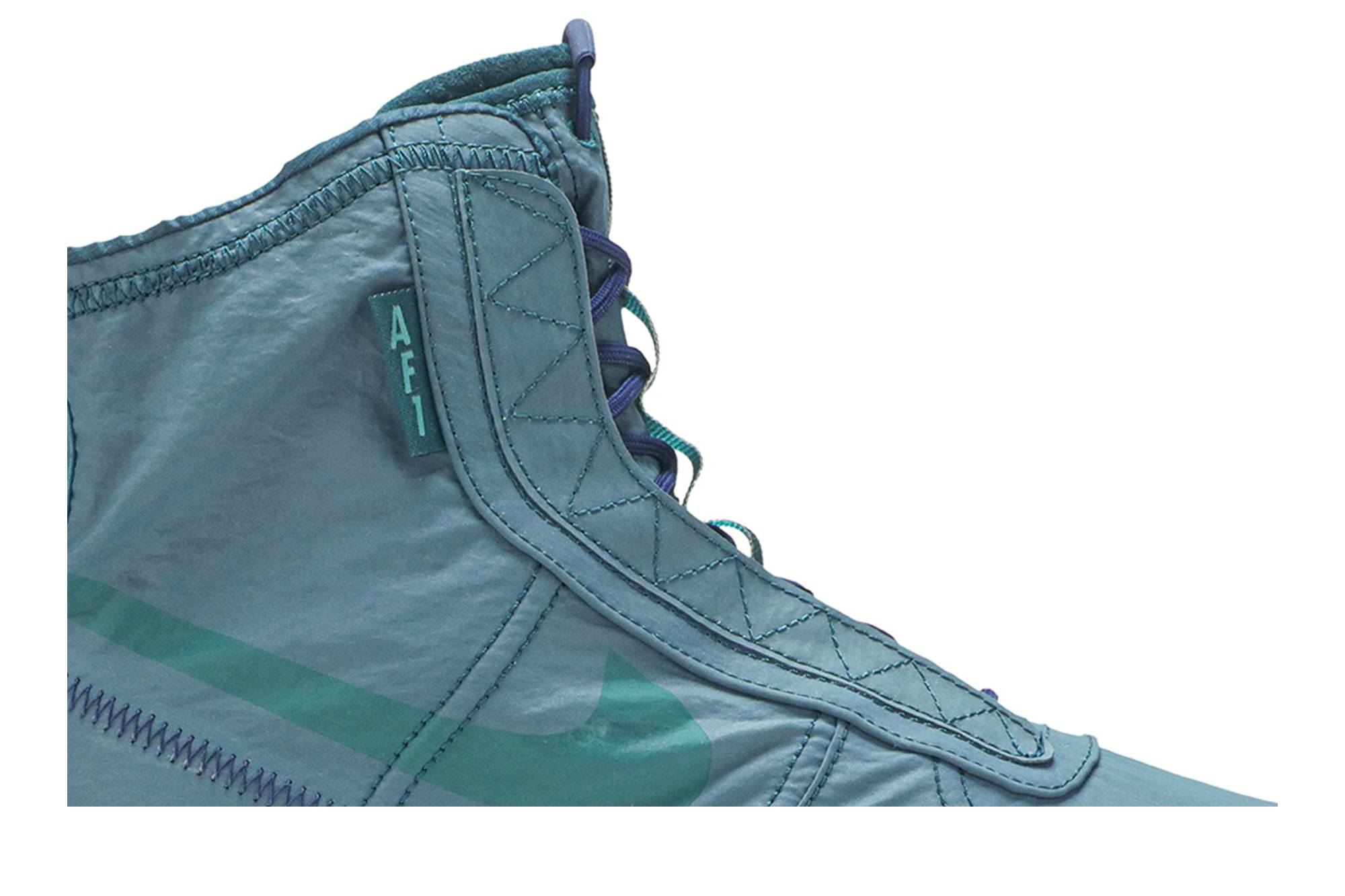(Women) Nike Air Force 1 High Shell Turqouise BQ6096-300 Nicesnk