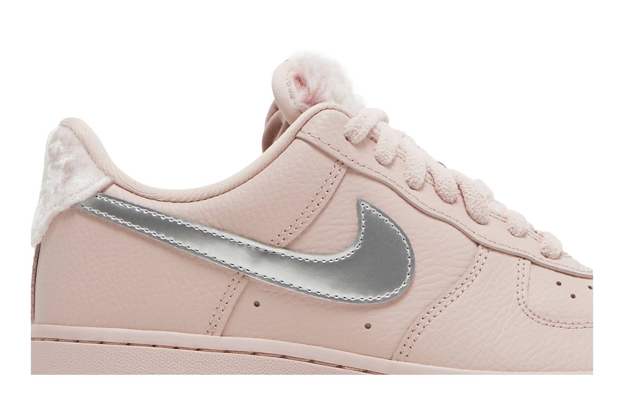 (Women) Nike Air Force 1 Low Pink Sherpa DO6724-601 Nicesnk