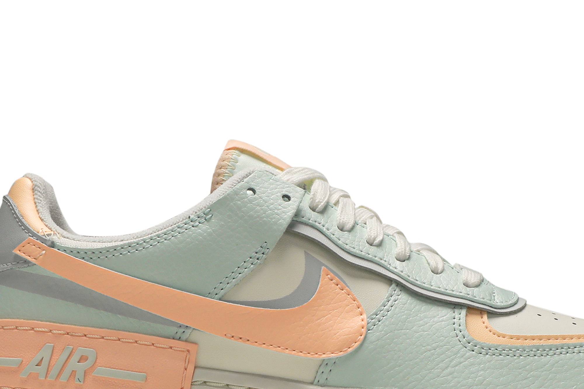 (Women) Nike Air Force 1 Shadow Barely Green Crimson Tint CU8591-104 Nicesnk