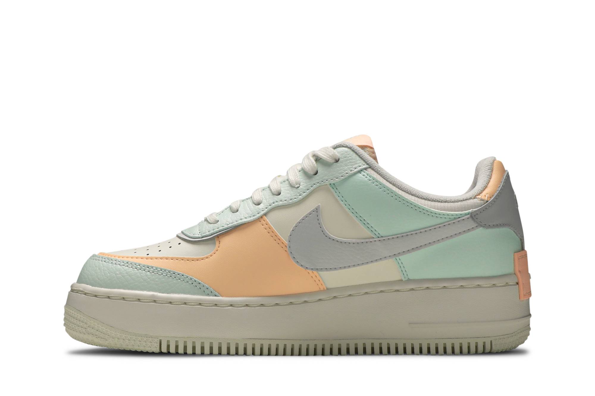 (Women) Nike Air Force 1 Shadow Barely Green Crimson Tint CU8591-104 Nicesnk