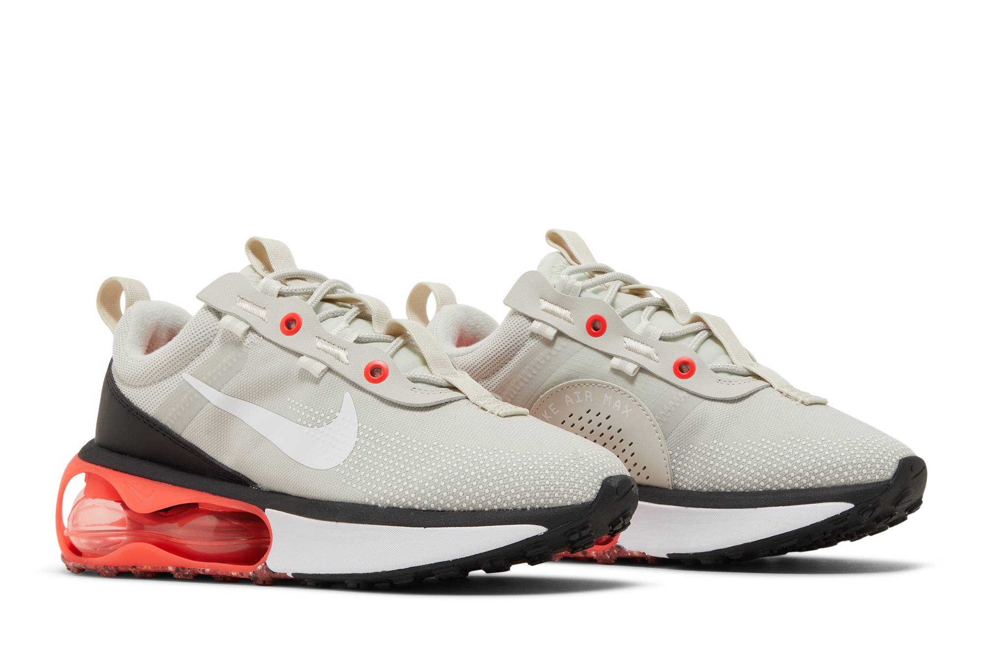 (Women) Nike Air Max 2021 Light Bone Flash Crimson DH5103-002 Nicesnk