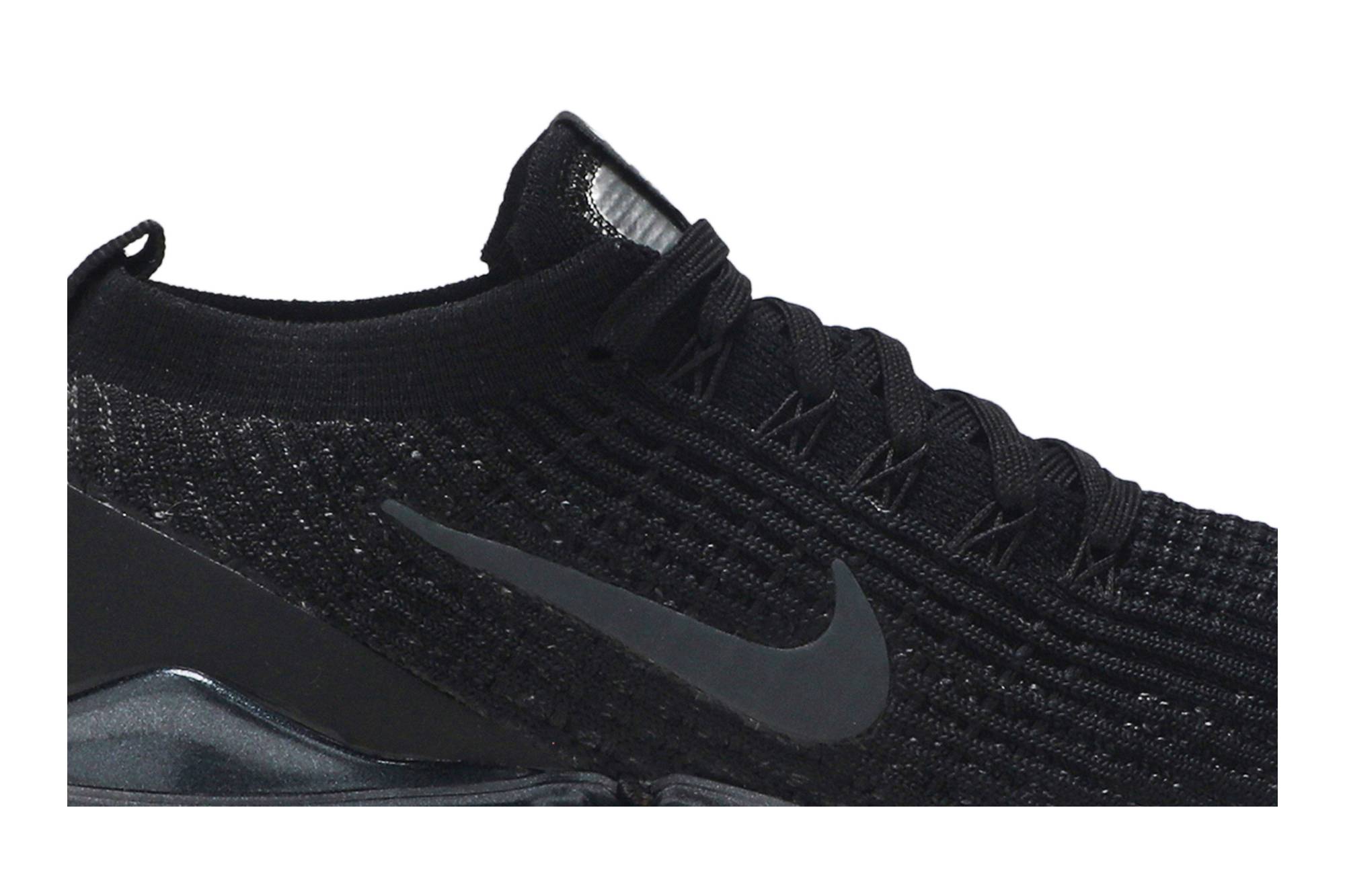 (Women) Nike Air VaporMax Flyknit 3 Triple Black AJ6910-002 Nicesnk