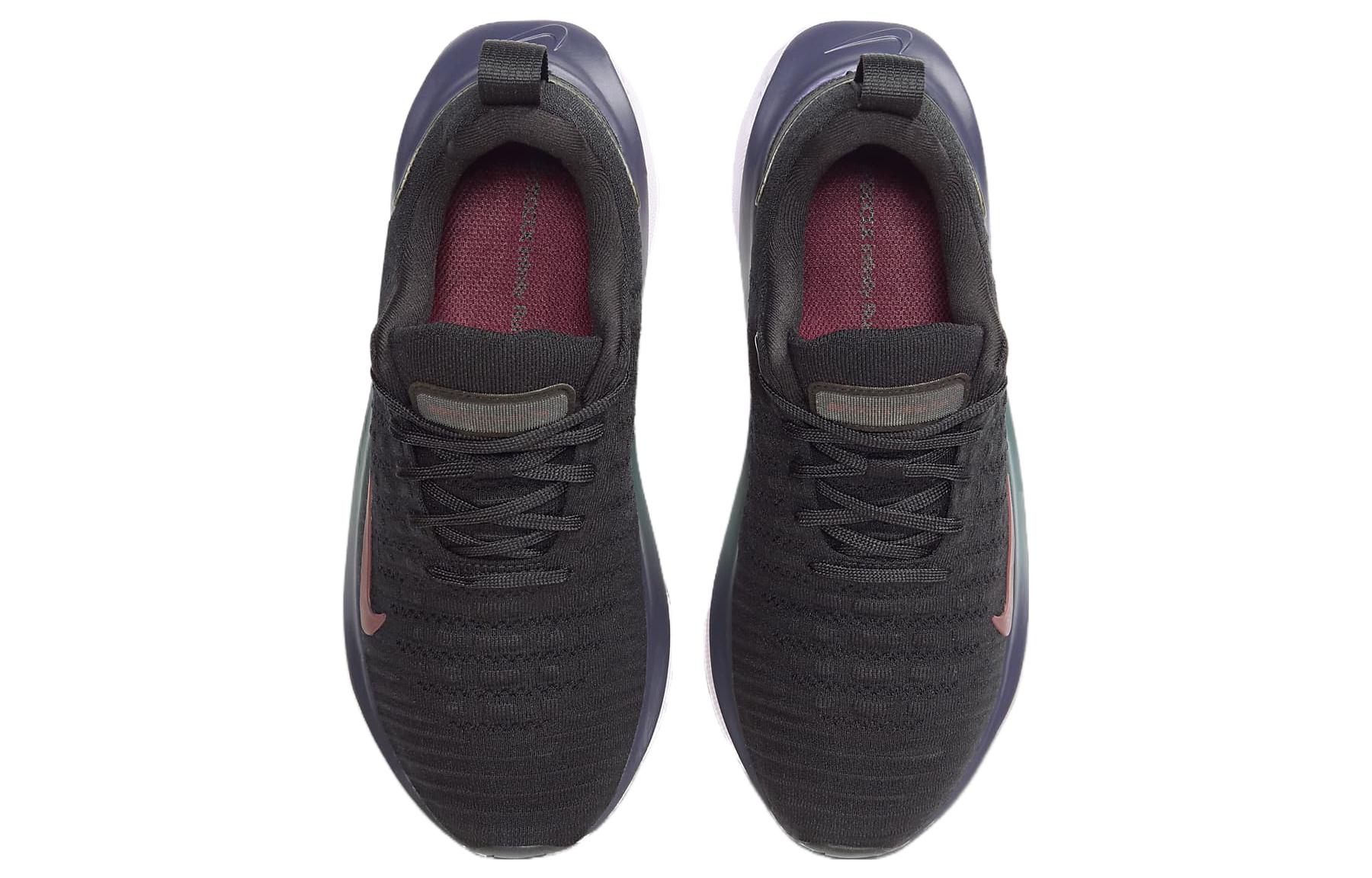 (Women) Nike React Infinity Run Flyknit 4 ‘Black Purple’ DR2670-008