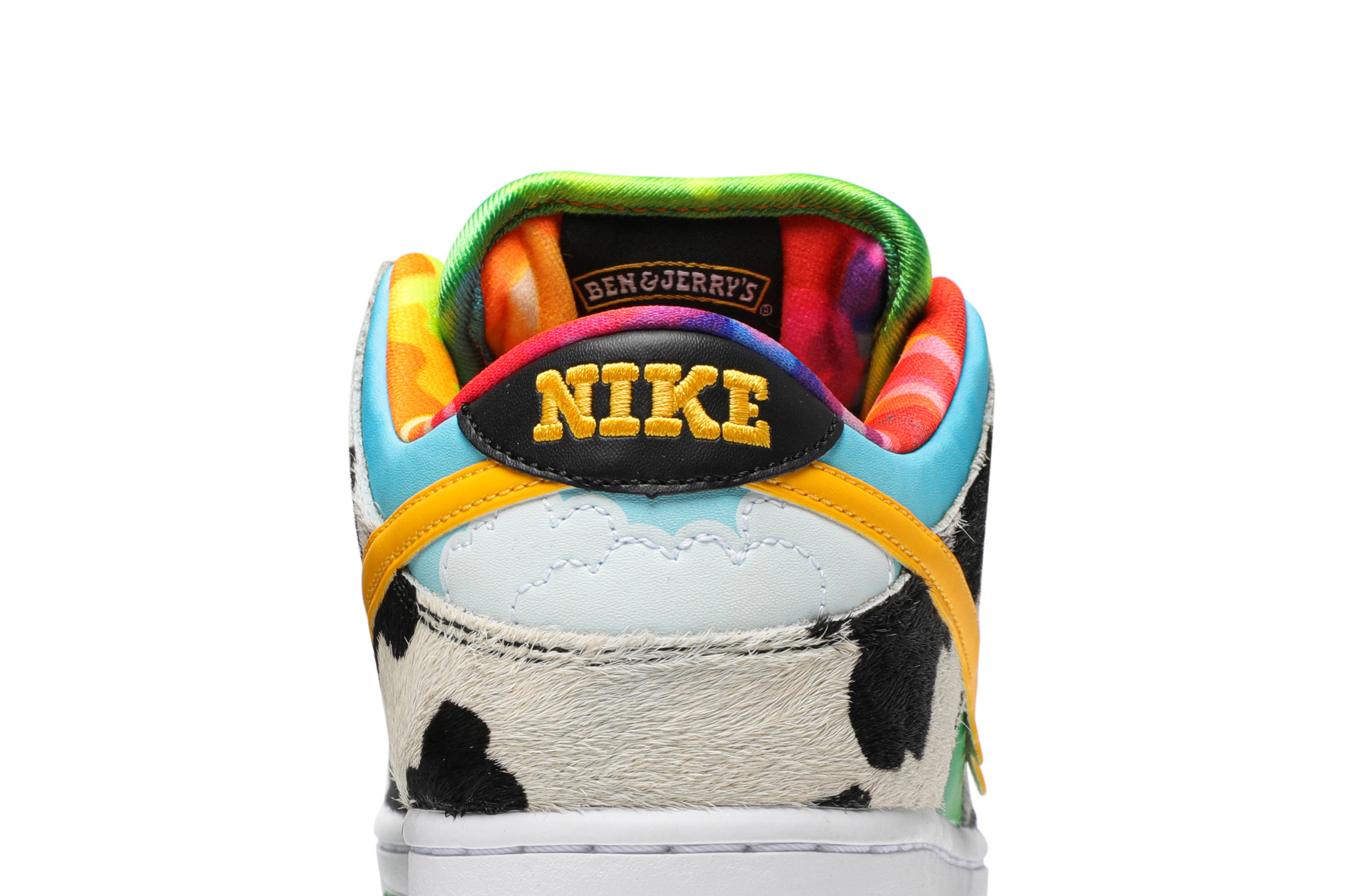 Ben & Jerrys x Nike SB Dunk Low Chunky Dunky  CU3244-100 Nicesnk