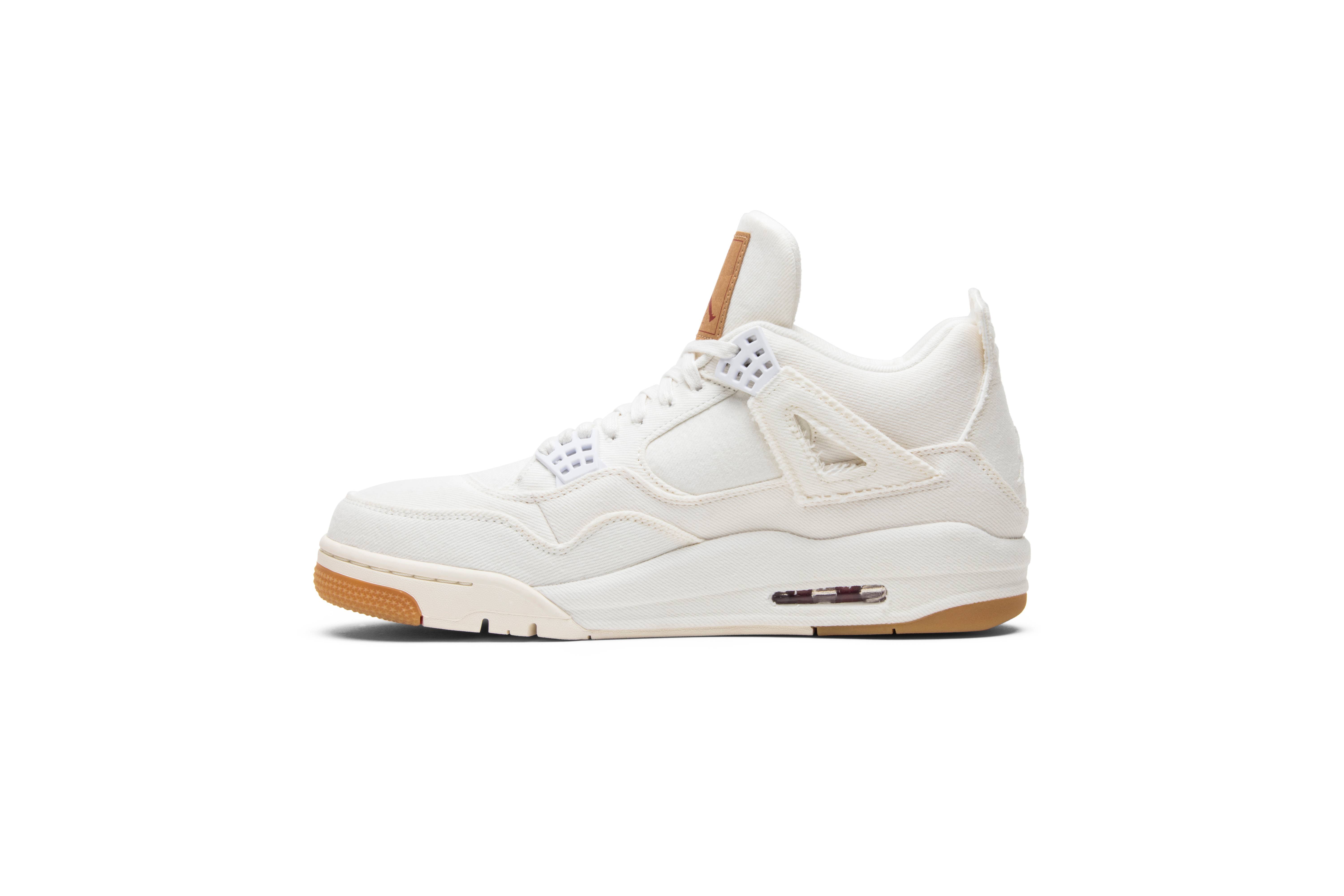 L*v*s x air jordan 4 retro white denim ao2571-100 nicesnk
