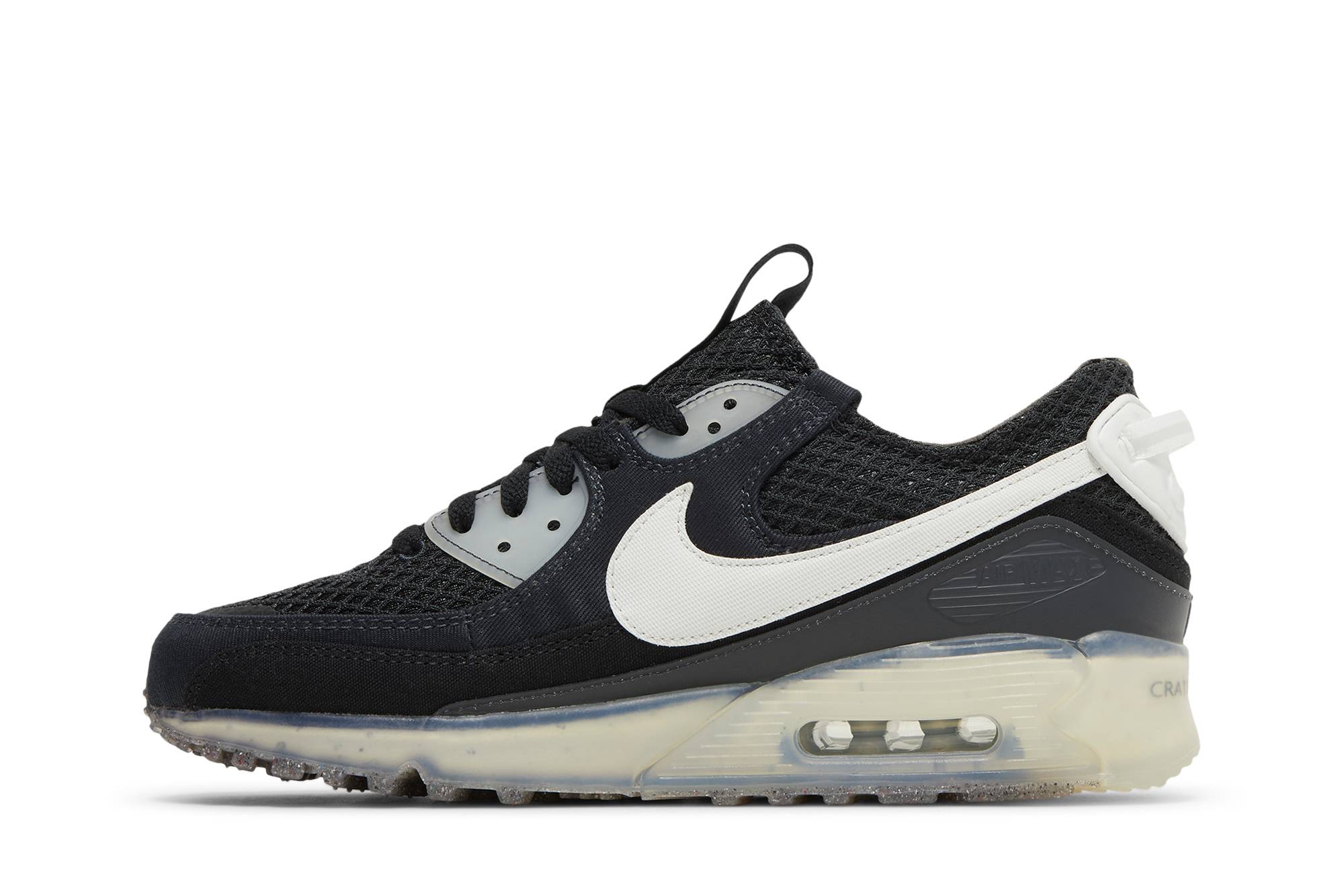 Nike Air Max 90 Terrascape Crater Foam Black White DM0033-002 Nicesnk