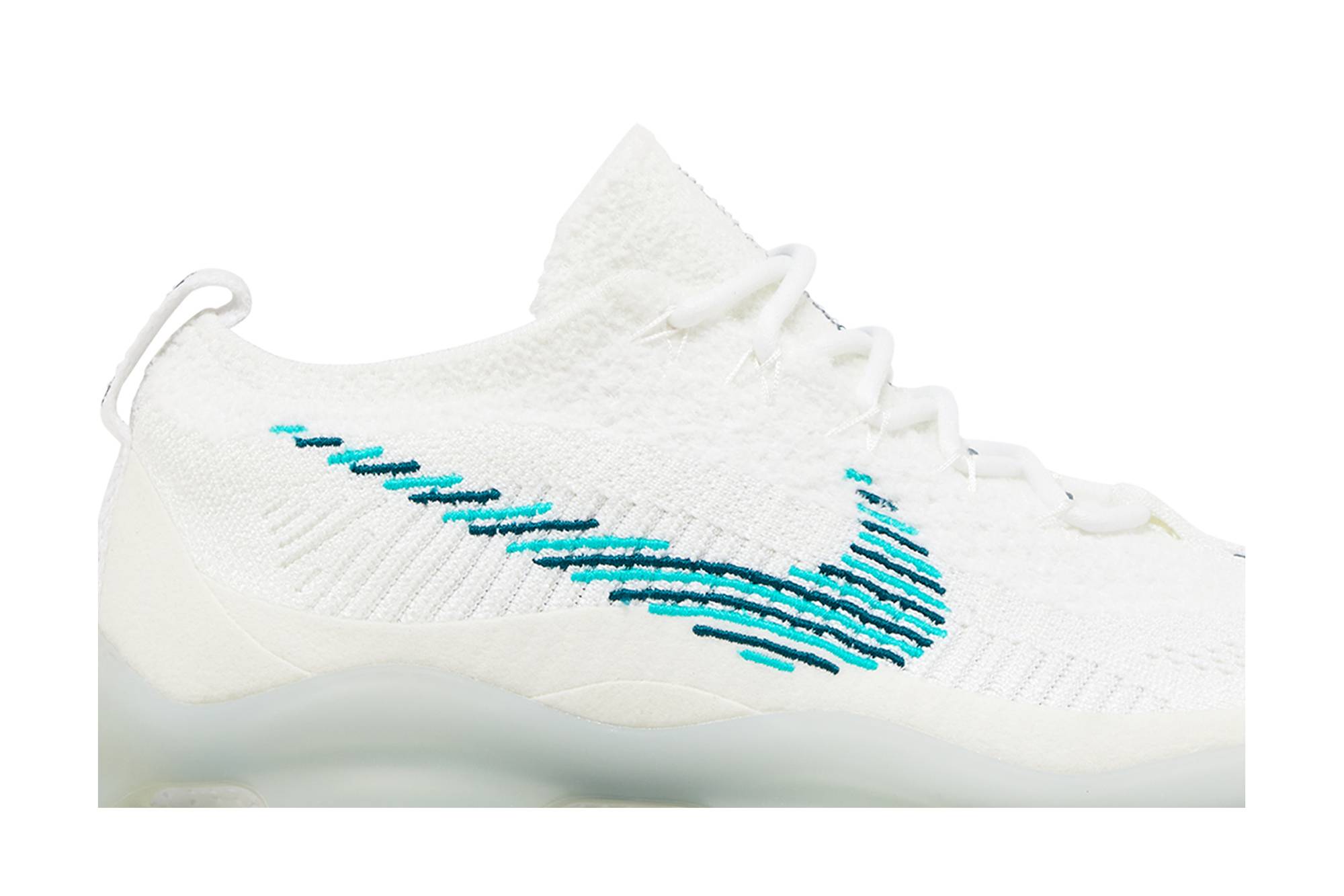 Nike Air Max Scorpion Flyknit White Clear Emerald DJ4701-100 Nicesnk