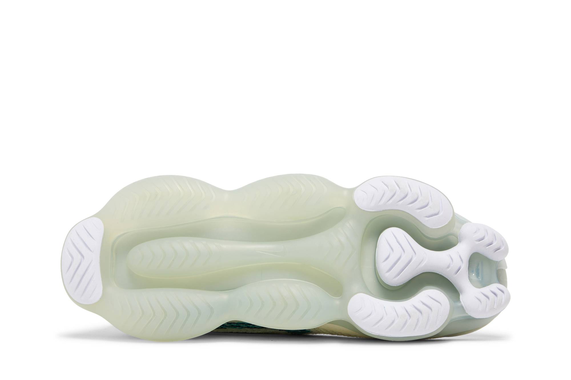 Nike Air Max Scorpion Flyknit White Clear Emerald DJ4701-100 Nicesnk