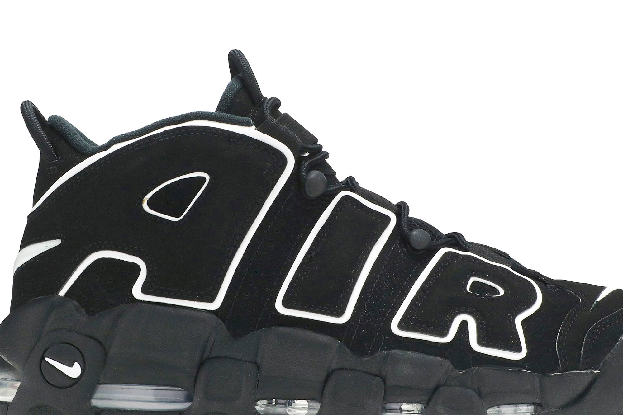 Nike Air More Uptempo ‘Black White’ 2016/2020 [also worn by BTS J-Hope] 414962-002