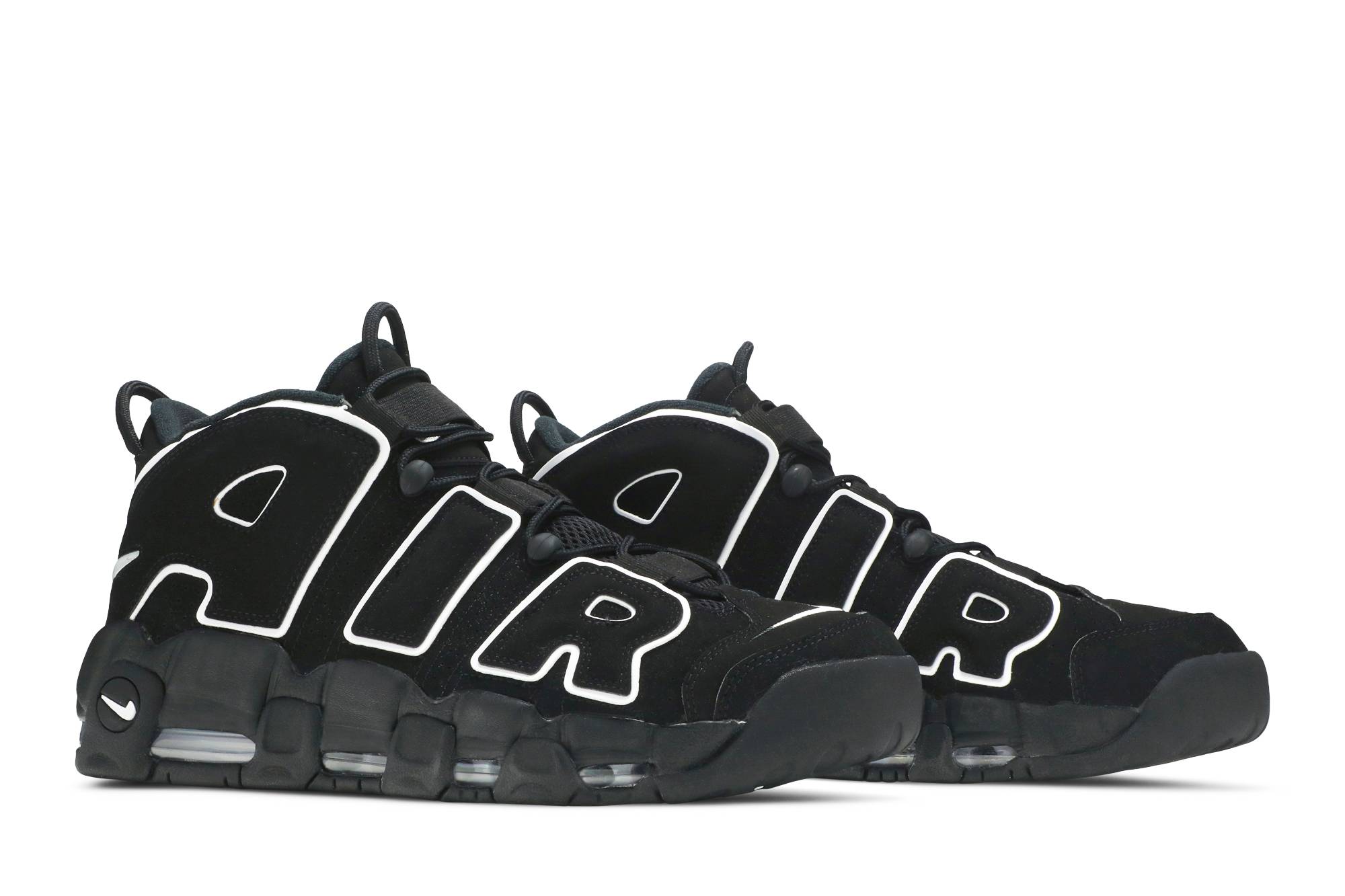 Nike Air More Uptempo ‘Black White’ 2016/2020 [also worn by BTS J-Hope] 414962-002