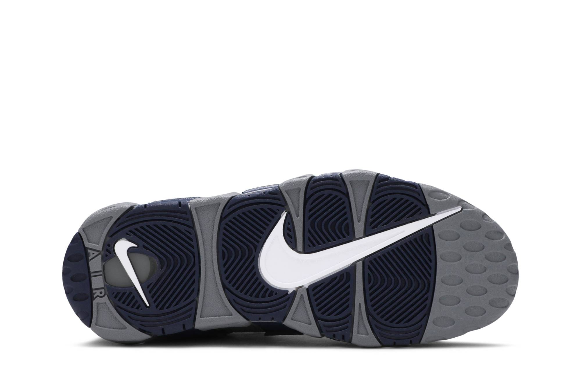 Nike Air More Uptempo Cool Grey Midnight Navy 921948-003 Nicesnk