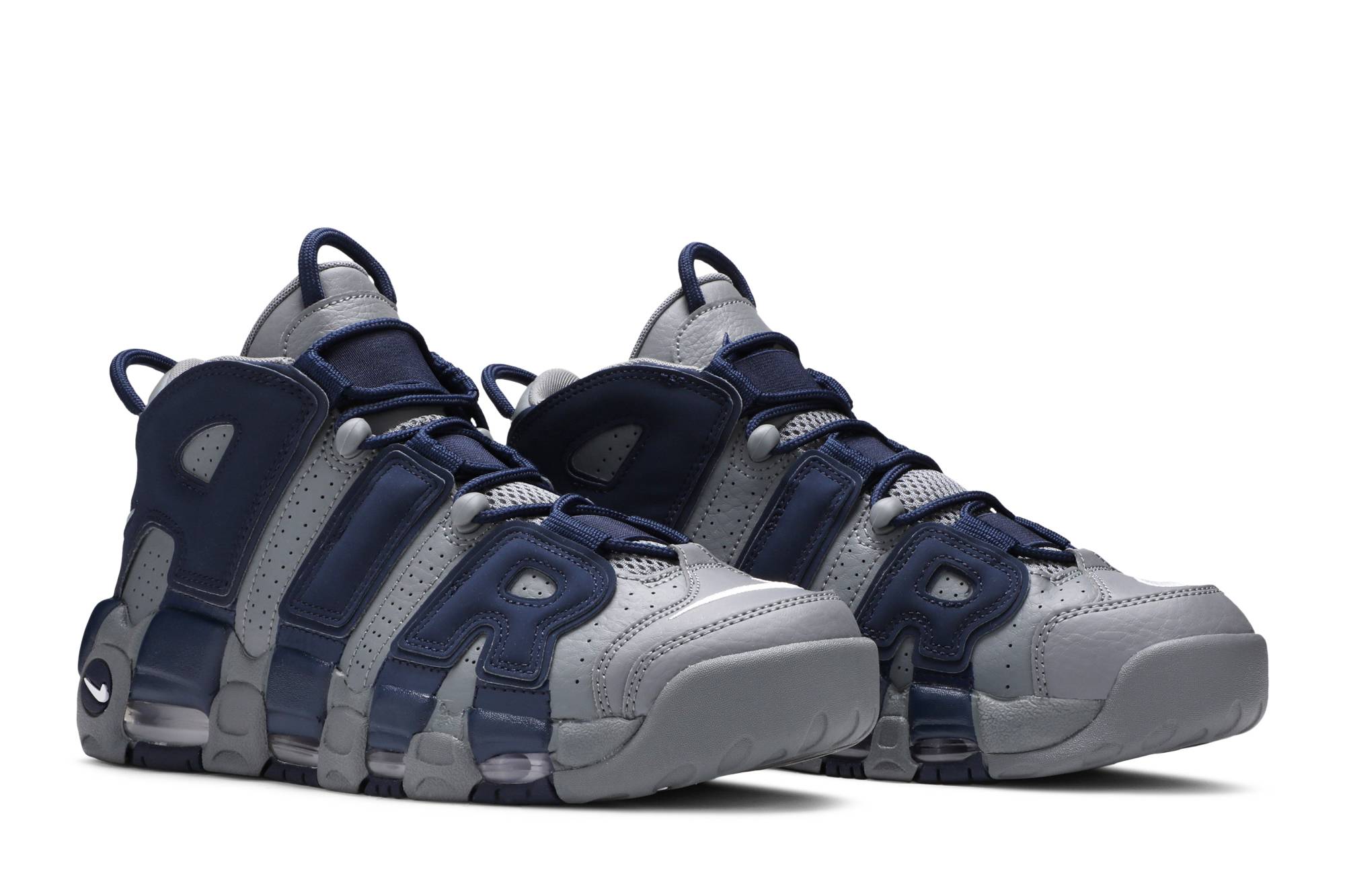 Nike Air More Uptempo Cool Grey Midnight Navy 921948-003 Nicesnk