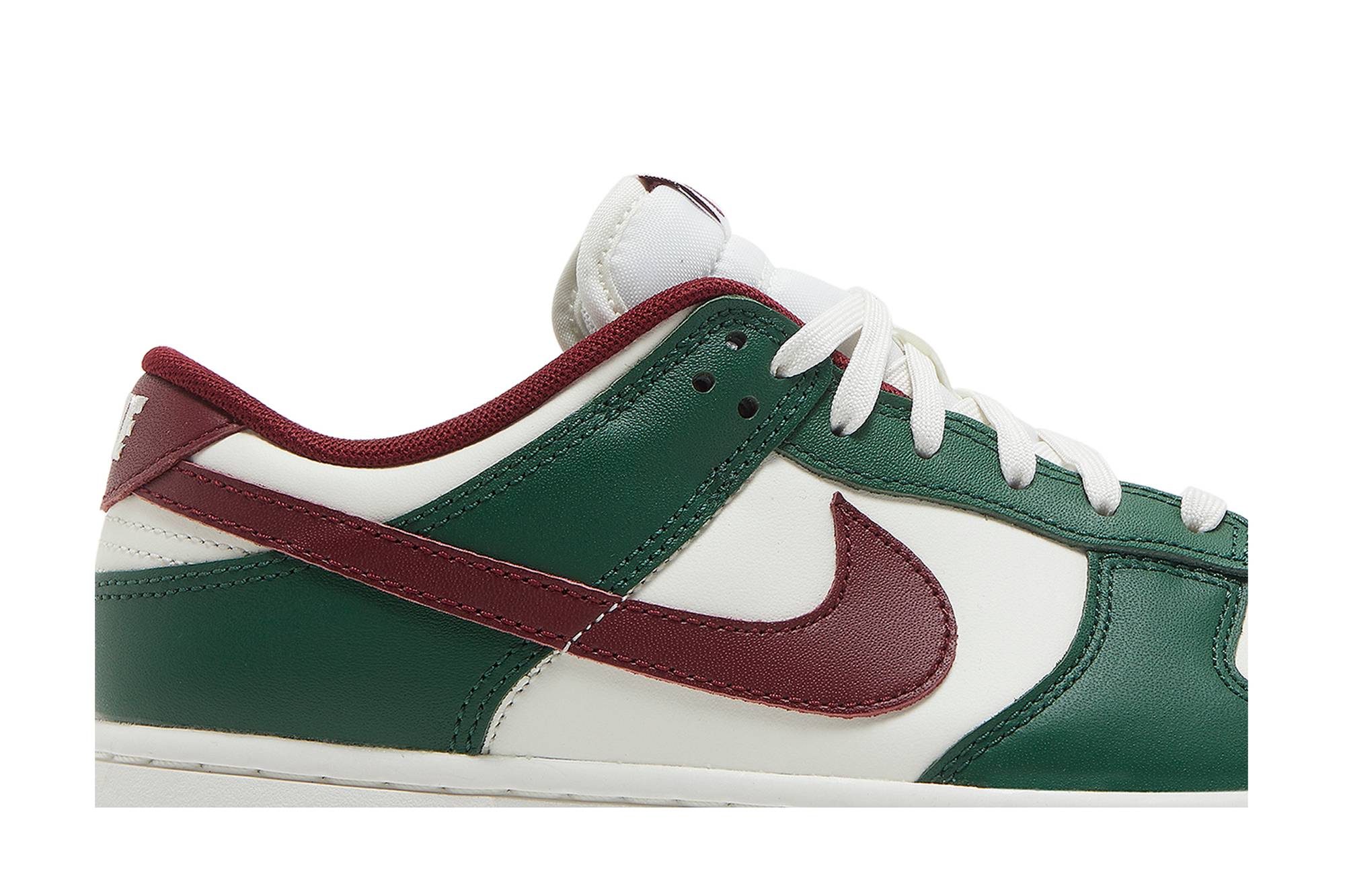 Nike Dunk Low Gorge Green Team Red FB7160-161 Nicesnk