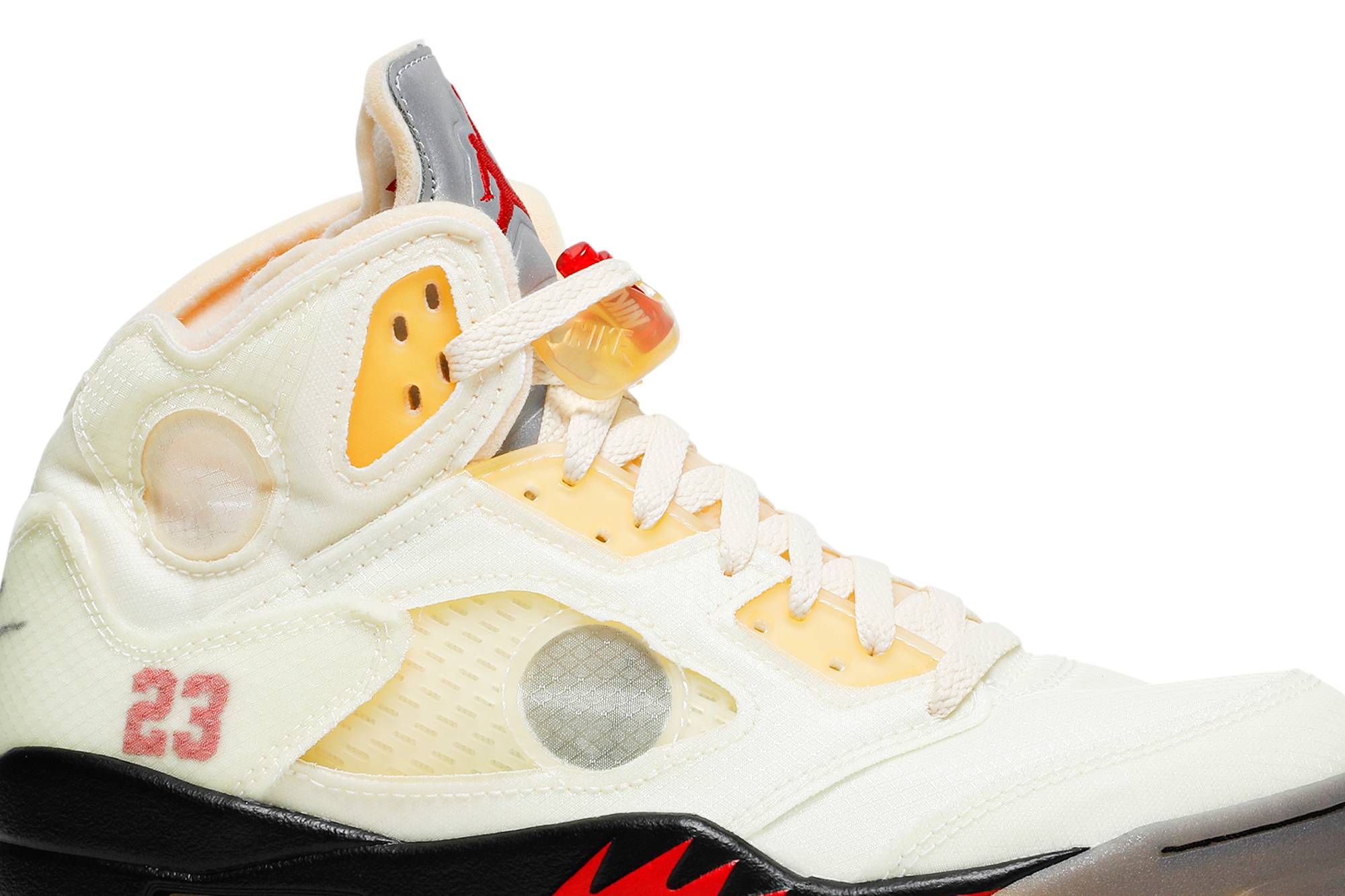 Off-White x Air Jordan 5 SP Sail DH8565-100 Nicesnk