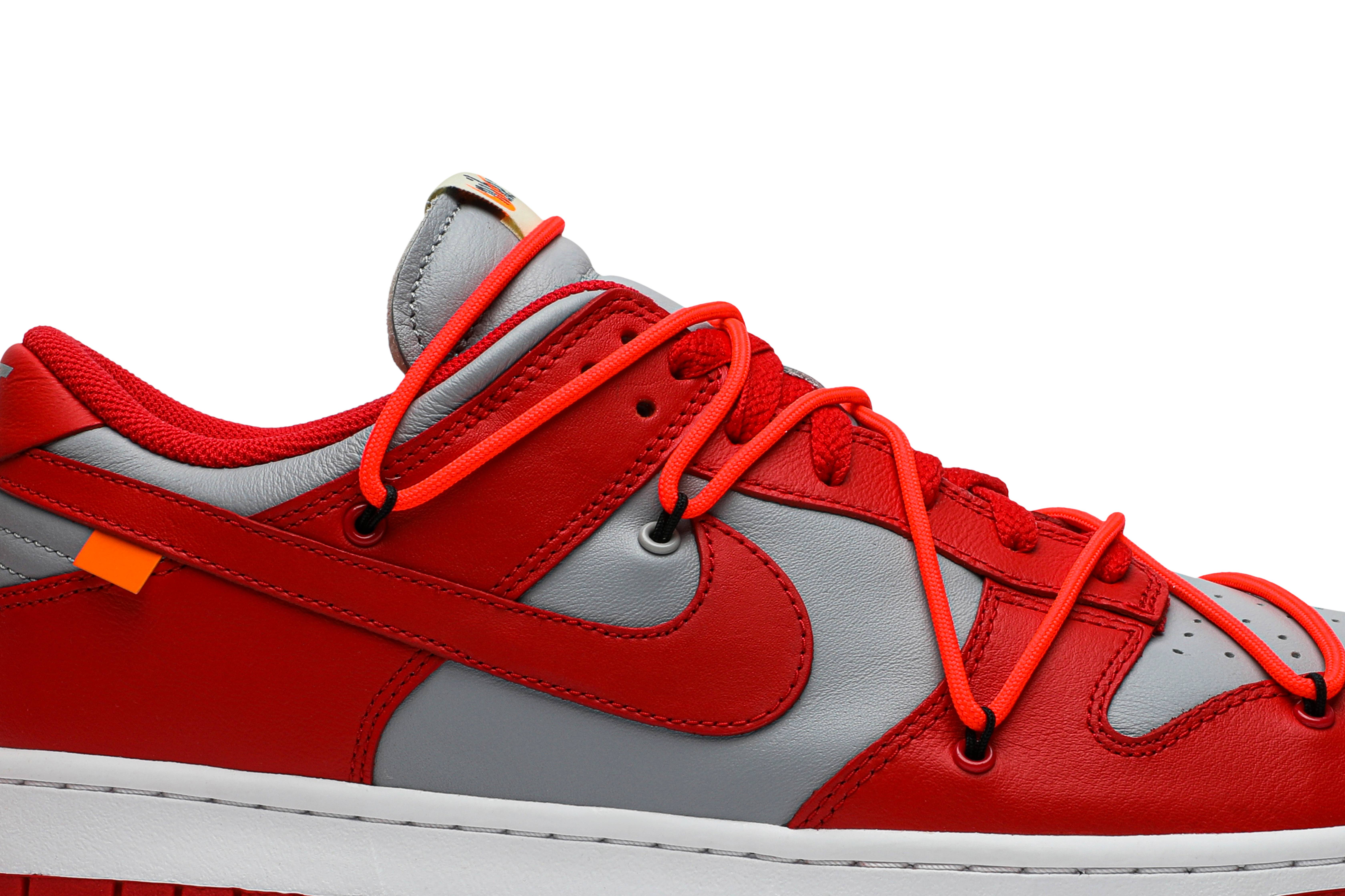 Off-White x Nike Dunk Low University Red CT0856-600 Nicesnk