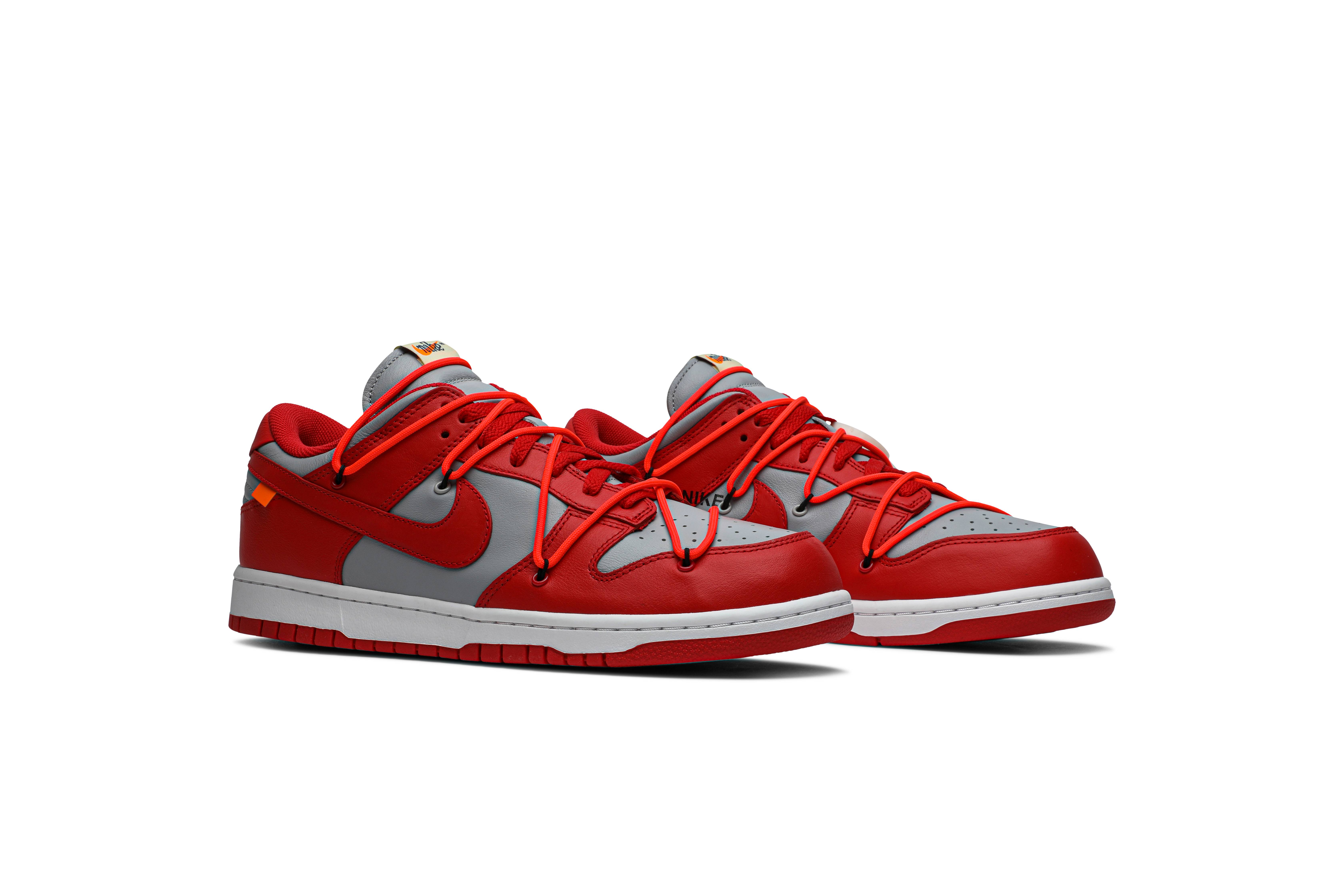 Off-White x Nike Dunk Low University Red CT0856-600 Nicesnk