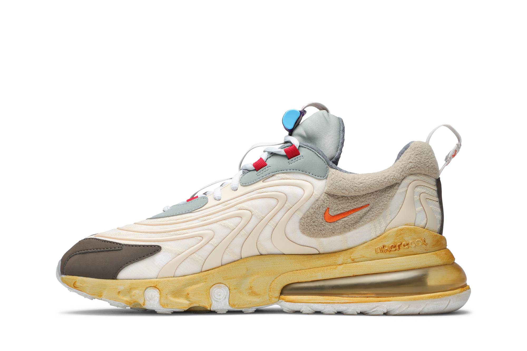 Travis Scott x Nike Air Max 270 React ENG Cactus Trails  CT2864-200 Nicesnk