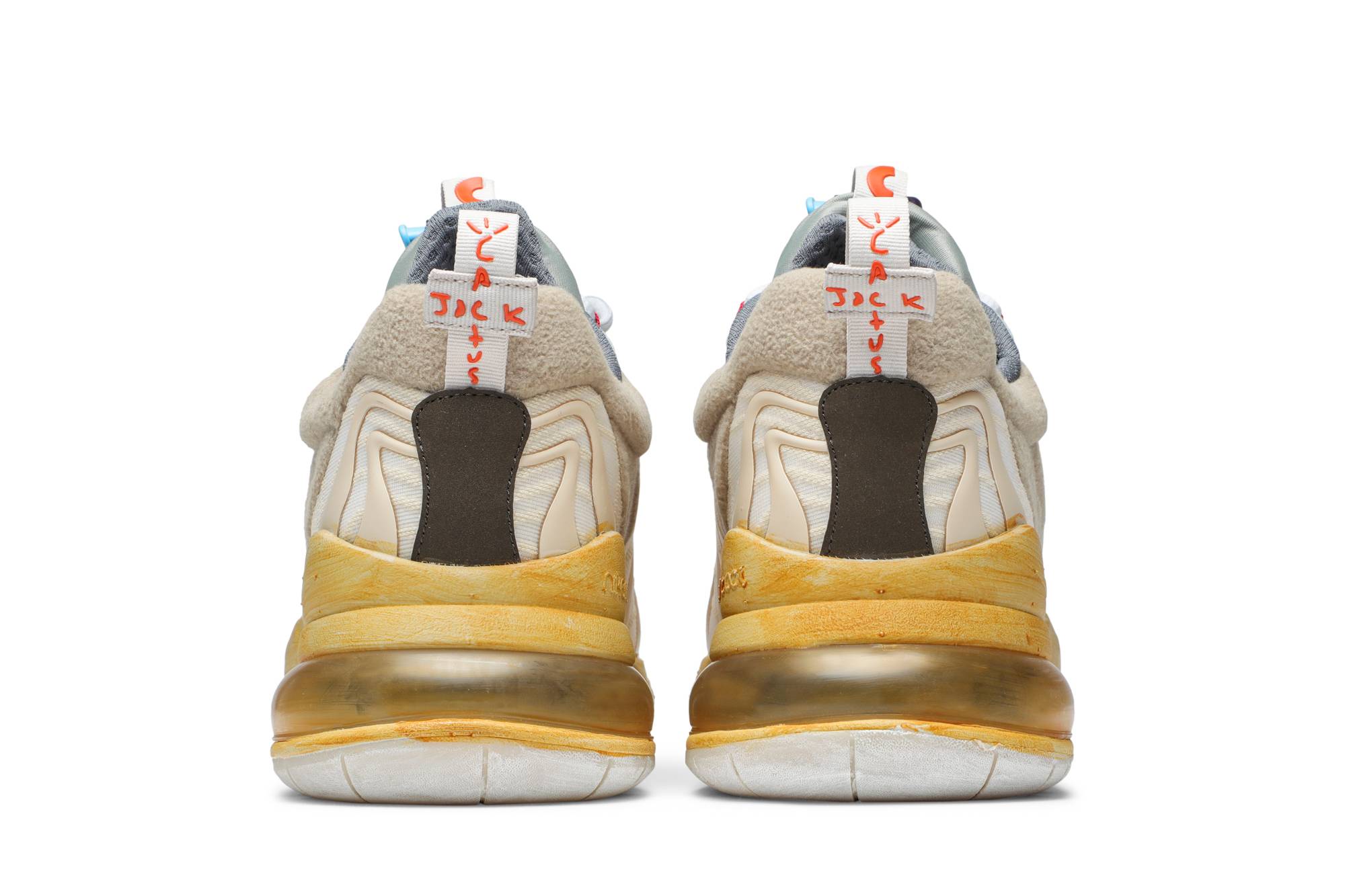 Travis Scott x Nike Air Max 270 React ENG Cactus Trails  CT2864-200 Nicesnk