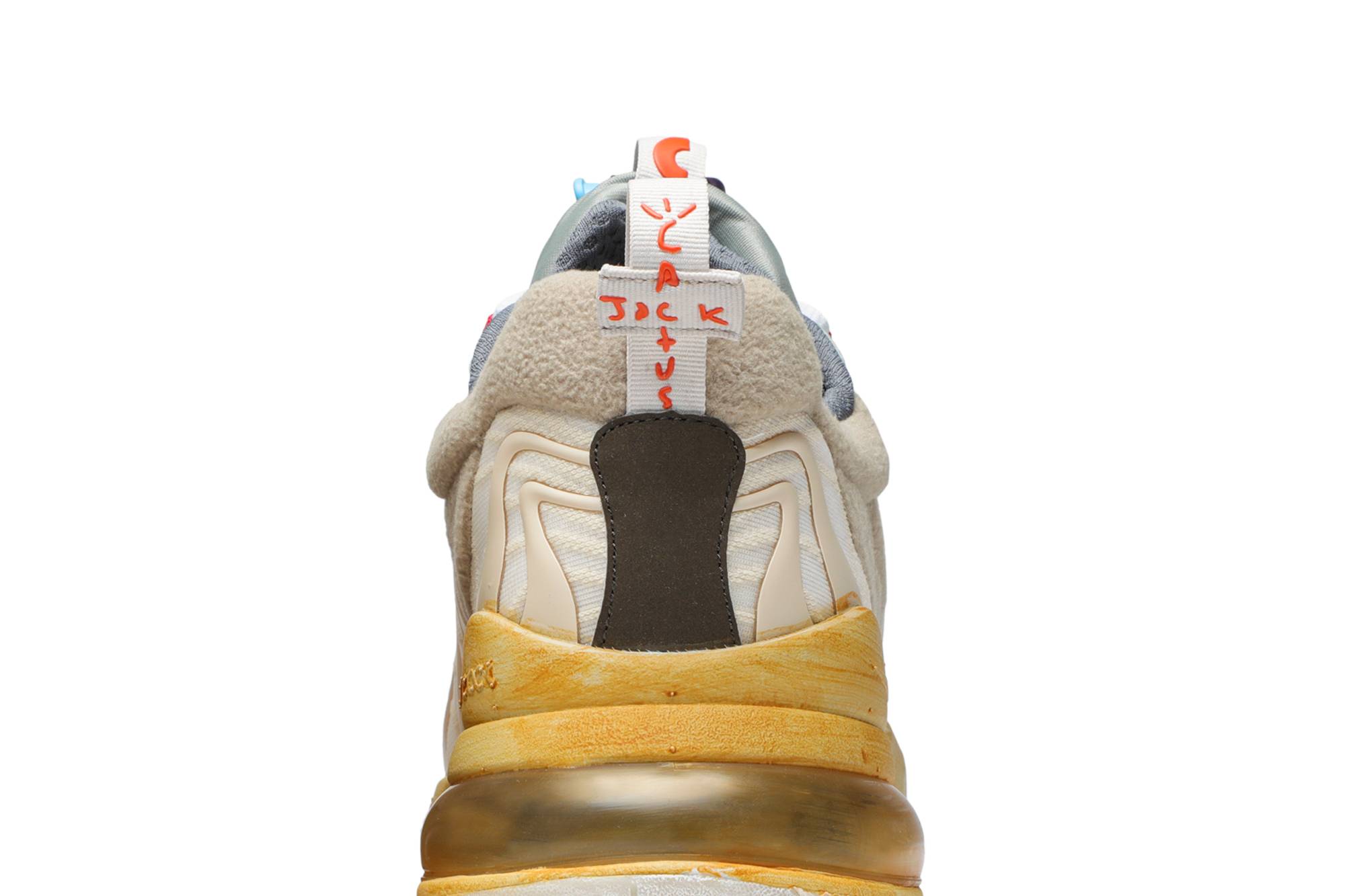 Travis Scott x Nike Air Max 270 React ENG Cactus Trails  CT2864-200 Nicesnk