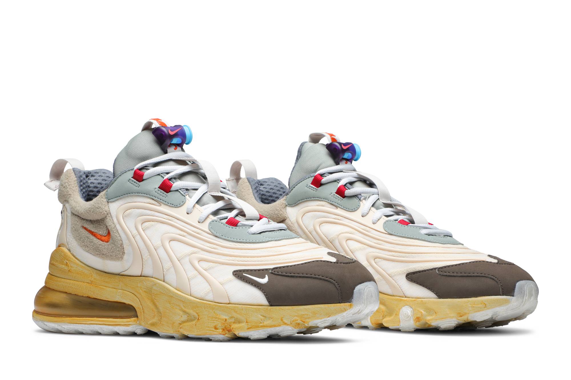 Travis Scott x Nike Air Max 270 React ENG Cactus Trails  CT2864-200 Nicesnk